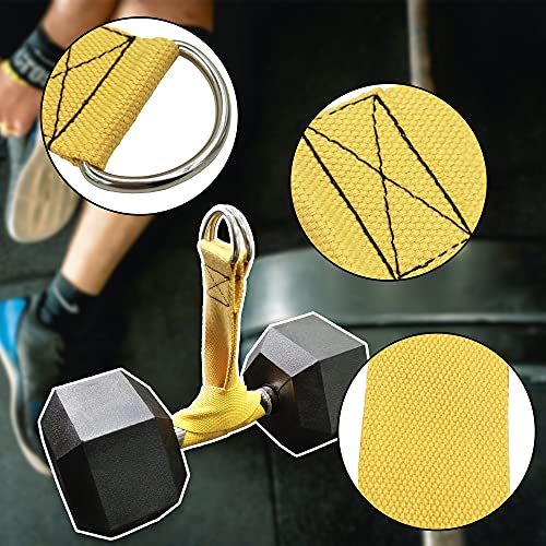 J Bryant Fitness Dumbbell Loading Strap for Dip Belt Weight Plate Loading Strap Heavy Duty Weight Belt Accessories - Image 2