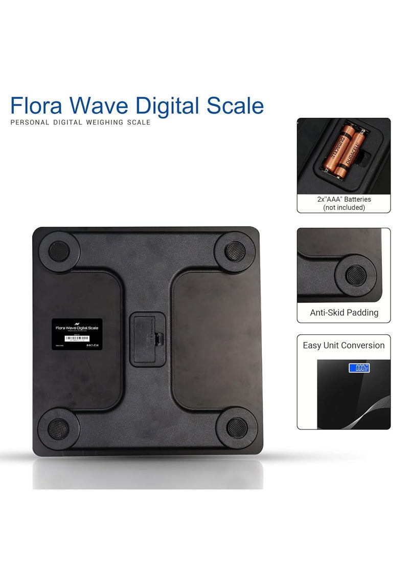 ميزان فلورا ويف الرقمي | تصميم محمول وخفيف الوزن | سعة وزن 180 كجم | حساس دقة عالية | إيقاف التشغيل التلقائي - pzsku/Z7FD94EB141604BBCCD6CZ/45/_/1735794542/9c203065-4c61-4f8e-95ab-227a664d98b6