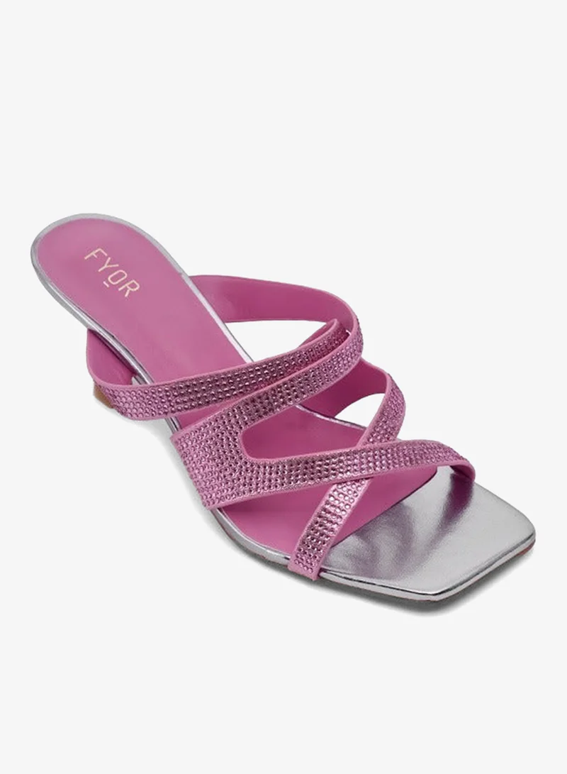 فايور حذاء مول بتفاصيل حجر الراين