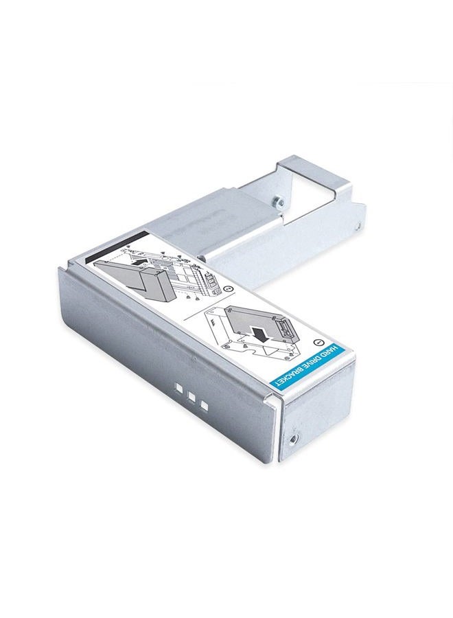 HUYUN حامل قرص صلب HDD بحجم 3.5 بوصة X7K8W 0X7K8W متوافق مع خوادم Dell PowerEdge الجيل الرابع عشر (1 قطعة حامل HDD 3.5 بوصة + قاعدة تحويل 2.5 بوصة) - Image 3