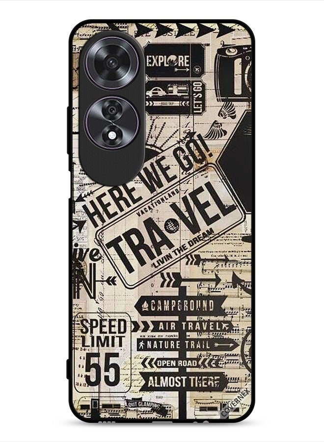 Covernex Oppo A60 Protective Case Cover Here We Go Travel - Image 1