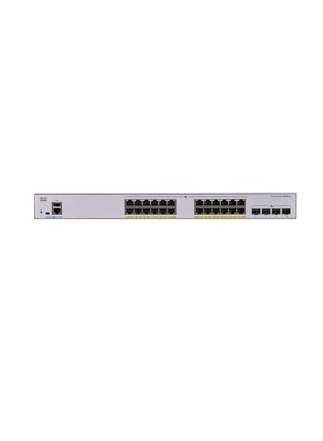 سيسكو سيستمز Cisco Business CBS250-24FP-4G-EU Smart Switch | 24 Port GE | Full PoE | 4x1G SFP | Limited Lifetime Protection (CBS250-24FP-4G) - Image 2