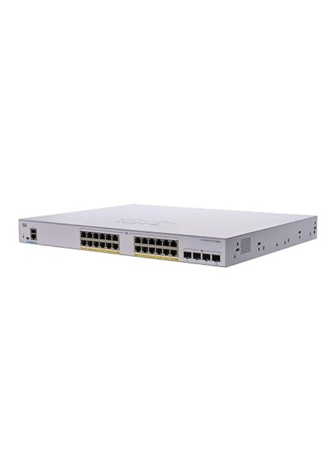 سيسكو سيستمز Cisco Business CBS250-24FP-4G-EU Smart Switch | 24 Port GE | Full PoE | 4x1G SFP | Limited Lifetime Protection (CBS250-24FP-4G) - Image 1