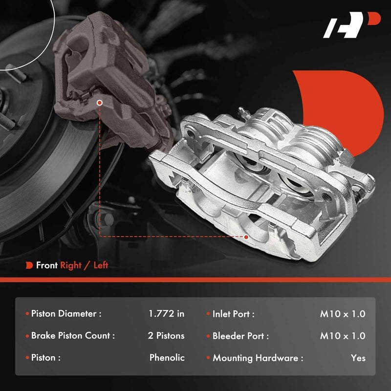 A-Premium Brake Caliper Assembly for Chevrolet and GMC - Image 2