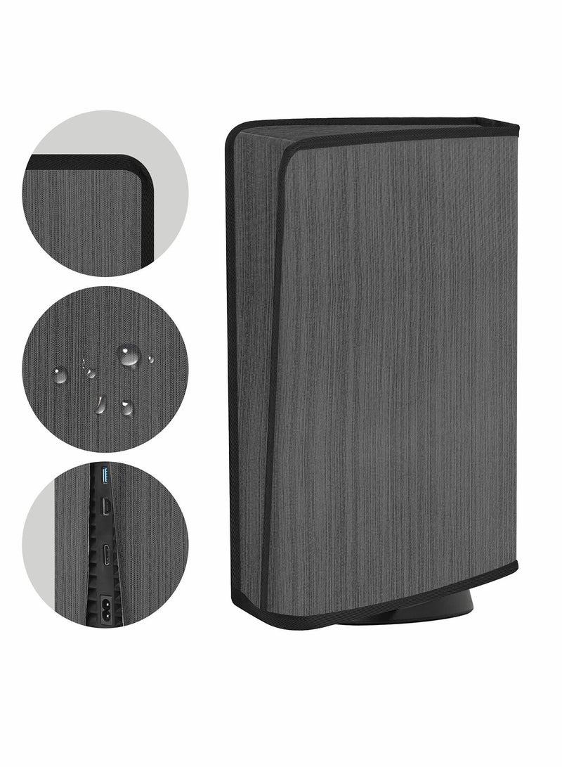 Excefore غطاء غبار لجهاز PS5، غطاء من القطن الناعم السميك الدقيق لجهاز Playstation 5 الإصدار الرقمي والإصدار العادي - Image 1