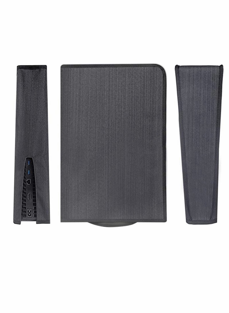 Excefore غطاء غبار لجهاز PS5، غطاء من القطن الناعم السميك الدقيق لجهاز Playstation 5 الإصدار الرقمي والإصدار العادي - Image 2