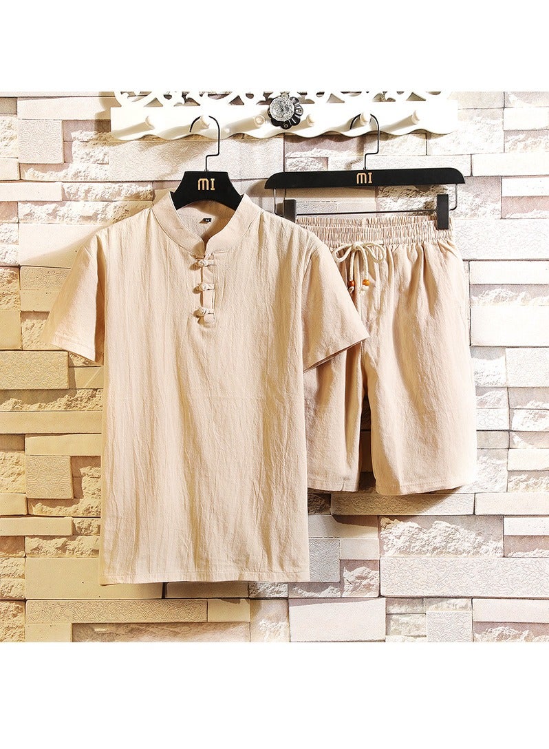 KUYING New Fashion Versatile Short Sleeve Set 
