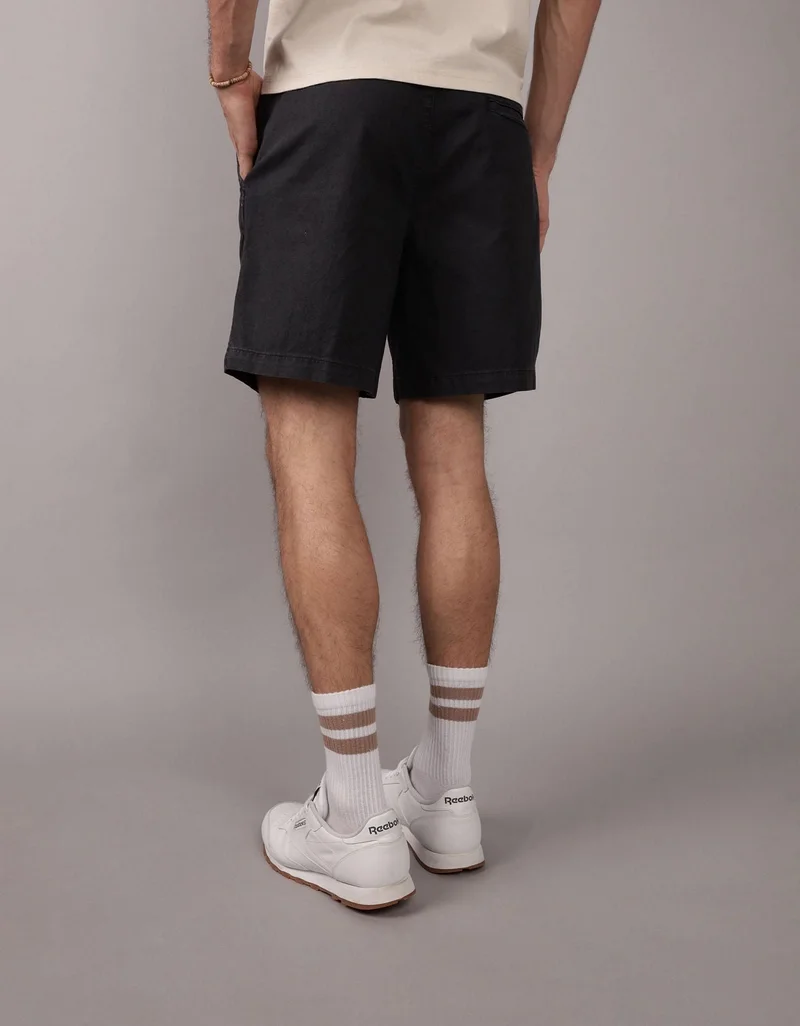 امريكان ايجل شورت من نسيج كتان فليكس المريح 8 بوصة