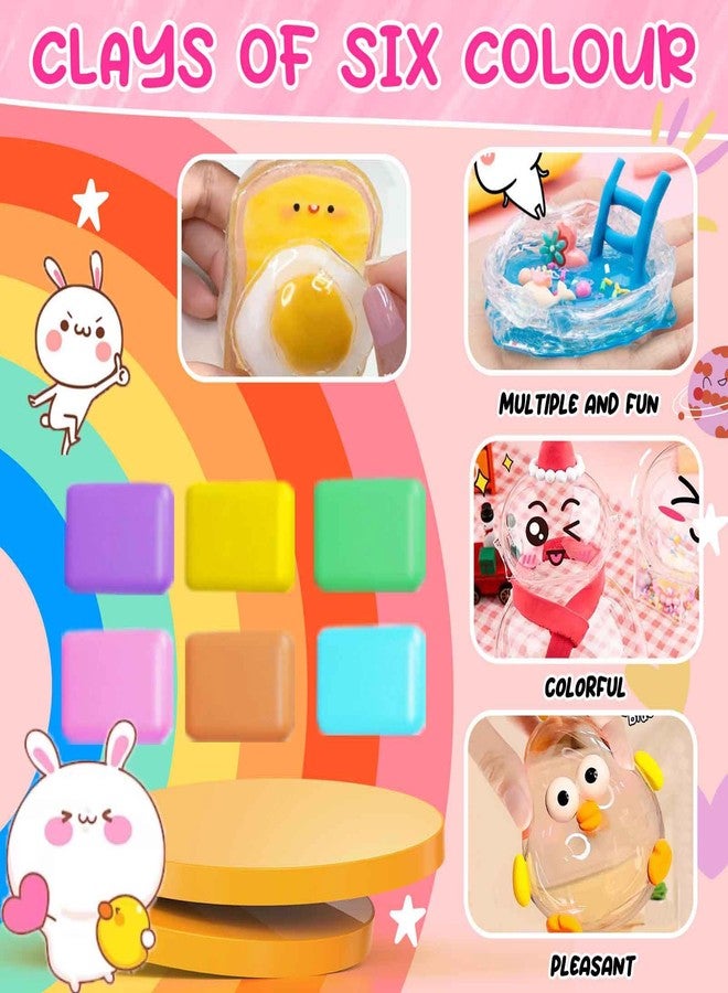 ZiZa Cute Bunny Nano Tape Bubble Kit for Kids, Nano Tape Squishy Maker Making Kit, Birthday Arts and Crafts Gifts Toys for Girls, Step by Step Video Tutorials - Image 4