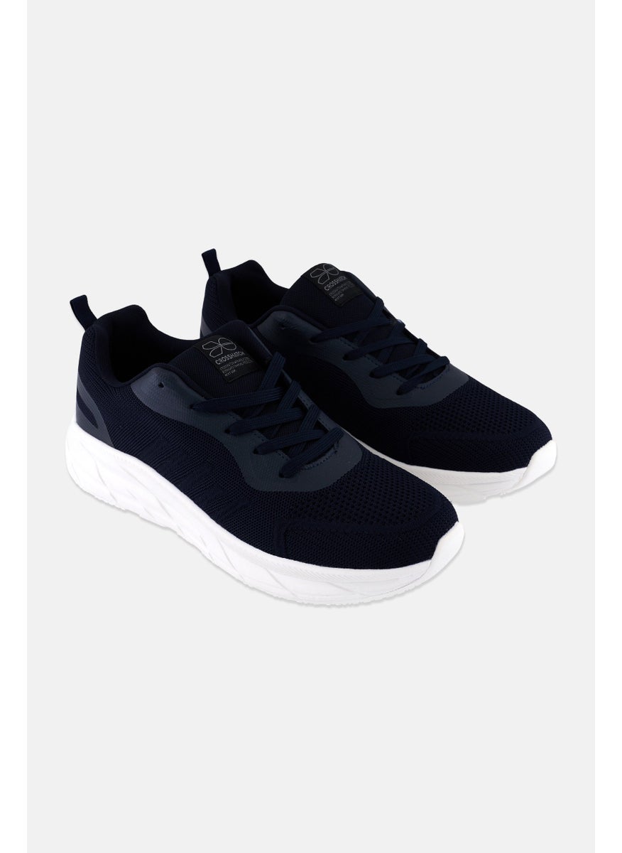 CROSSHATCH Men Lennart Lace Up Casual Shoes, Navy  - Image 1