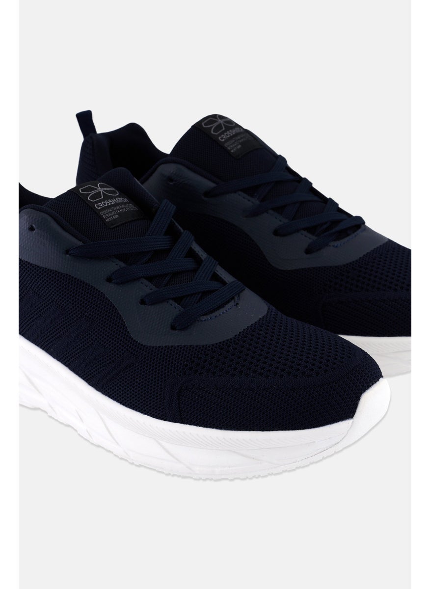 CROSSHATCH Men Lennart Lace Up Casual Shoes, Navy  - Image 3