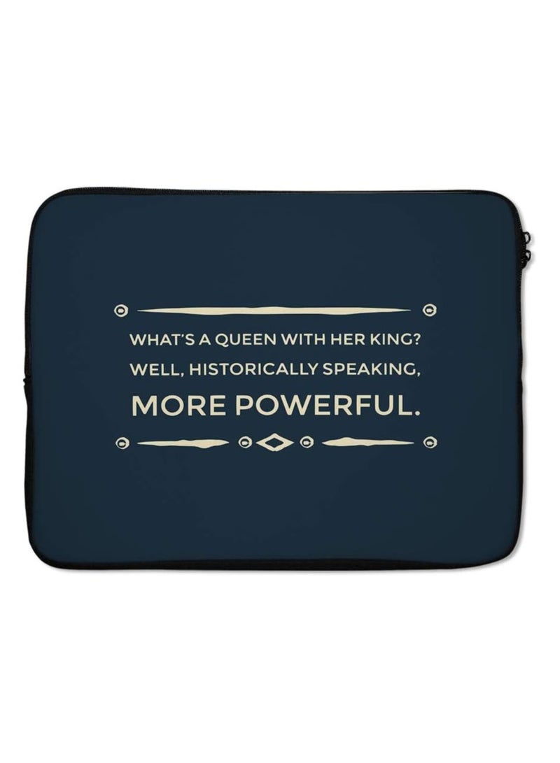 LOUD UNIVERSE Powerful Queen And King Laptop Sleeve - Image 1