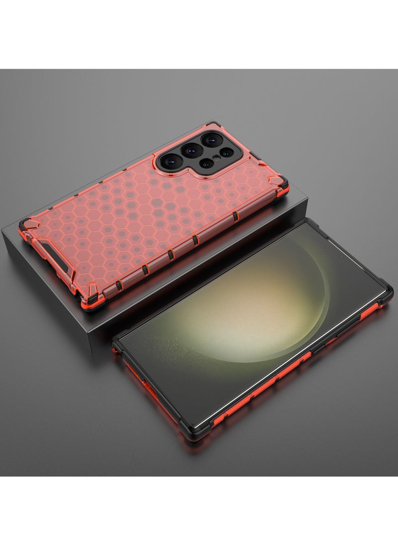 URBBKING - Protective Case Cover For Samsung Galaxy S24 Ultra Red - Image 1