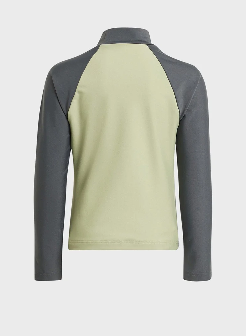 adidas Originals Dy Lk Rashguard Green Swim Swimwear 1824