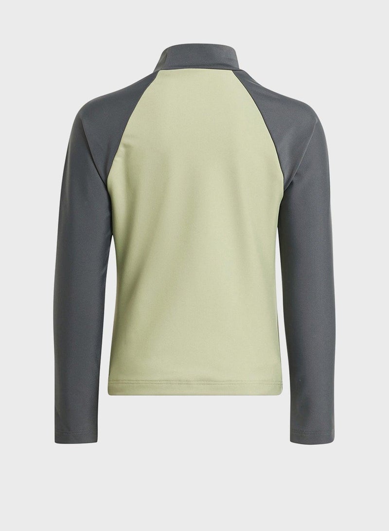 Adidas قميص سباحة داي إل كيه الأخضر 1824 - Image 2