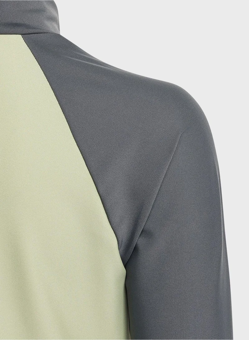 adidas Originals Dy Lk Rashguard Green Swim Swimwear 1824