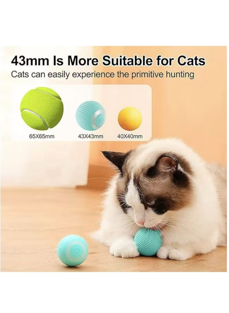 General Interactive Cat Ball Toy, Intelligent Indoor Automatic Moving Ball Puzzle Dispel Boredom USB Charging Pet Toy  - Image 3