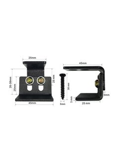 Excefore Sliding Barn Door Hardware Track Kit Carbon Steel Flat Track System Closet Rail Sliding Kit for Single Door with Screws  - Image 2