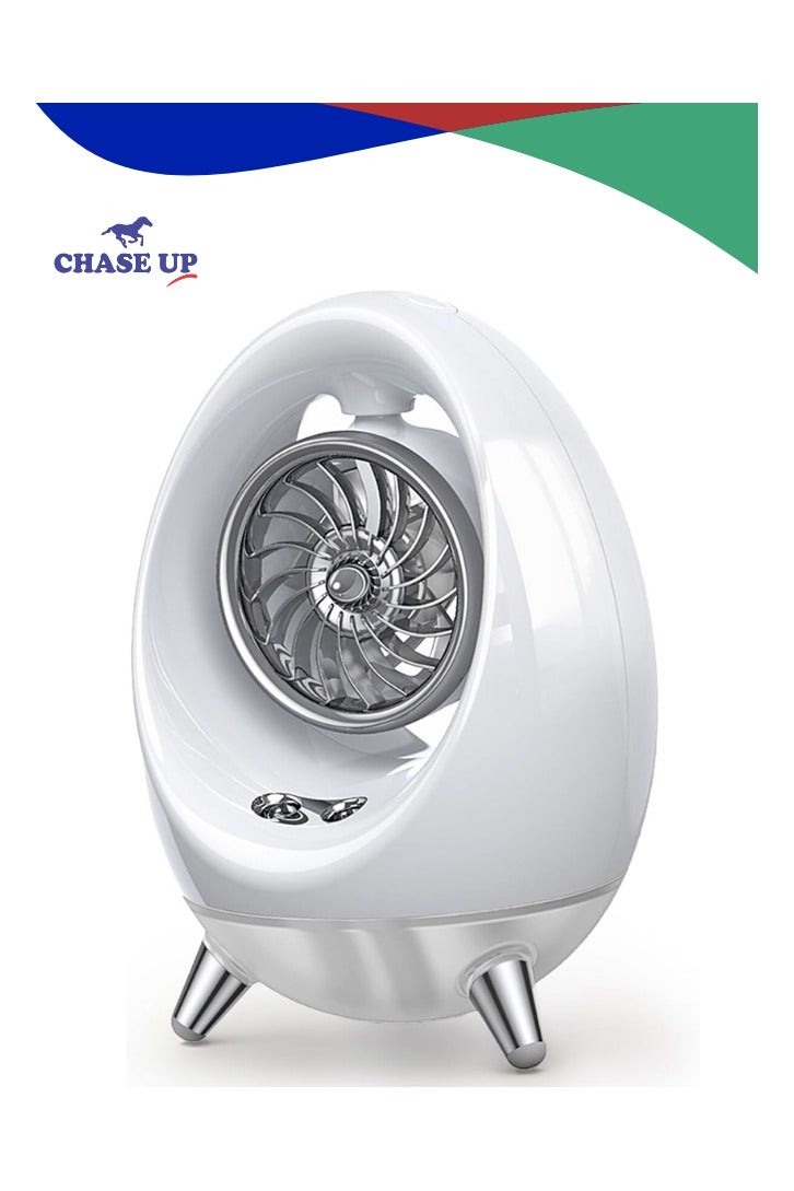Chase Up Small Desk Fan, Spra Water Cooling Fan, Humidifier Fan, Personal Desktop Fan for Home Office Bedroom - Image 1