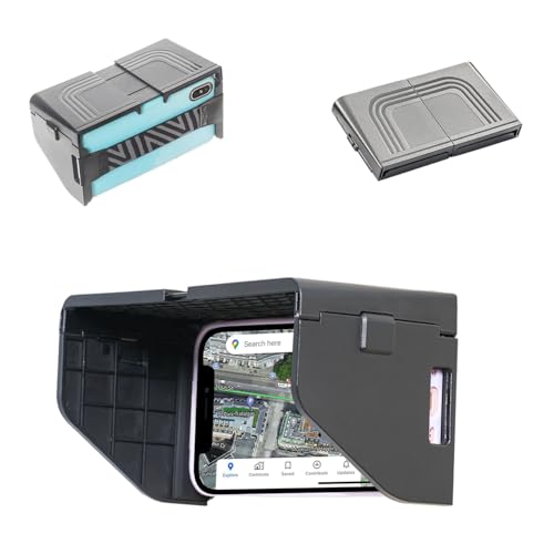TFY Sun Shade Visor for Mobile Phones & Remote Controllers - Clear Visibility, Easy Setup - Image 1