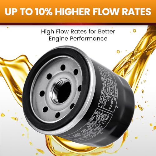 XYRVICT HF204 Oil Filter Compatible with Honda Gold-wing 1800 GL1800 NC700X NC750X RC51 ST1300 VFR800 VFR1200X VT1300 Shadow NC 750 VTR1000 VTX 1300 1300C 1300R 1300S VTX 1800 1800C 1800R - Image 4