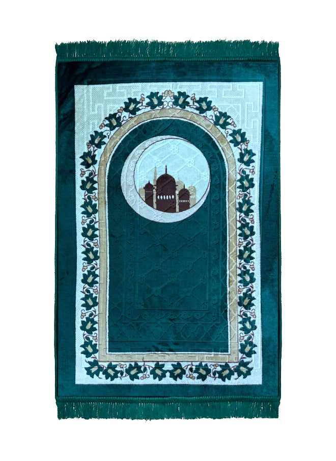 Feelings Feelings Prayer Mat | Soft and Comfortable Islamic Janamaz | Foldable & Portable Design | Premium Quality Prayer Rug for Home, Mosque, or Travel - 70x110 cm  - Image 1