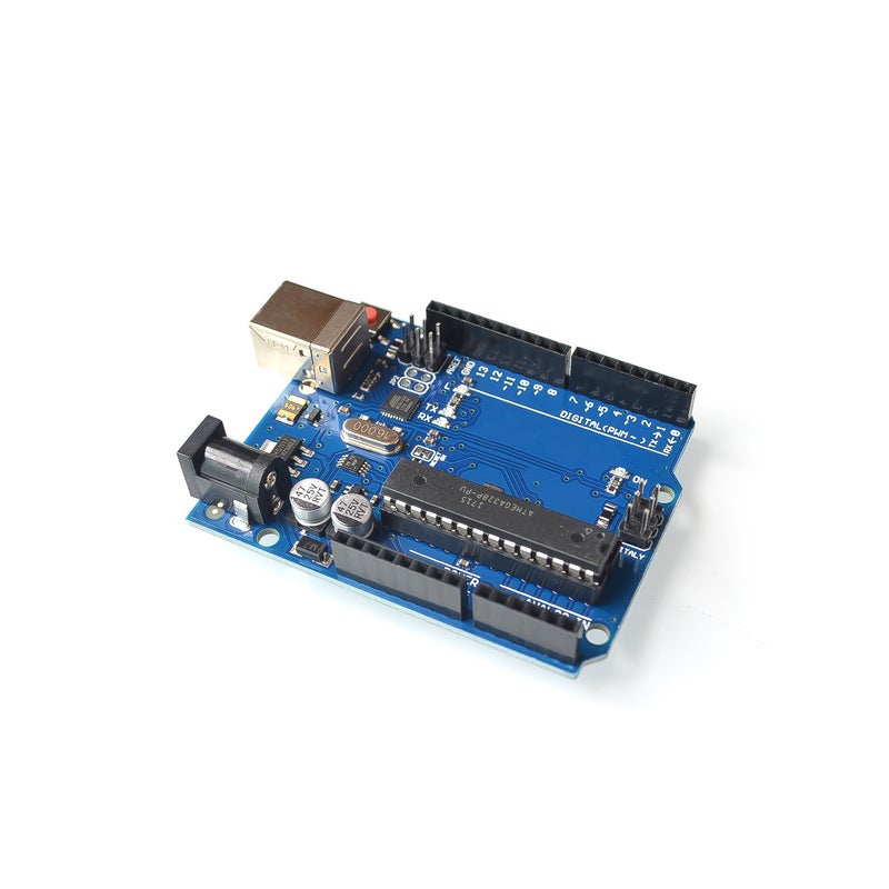 لوحة تطوير Uno R3 النسخة الرسمية متوافقة مع تحكم Arduino وحدة الميكروكنترولر Atmega328P - Image 3