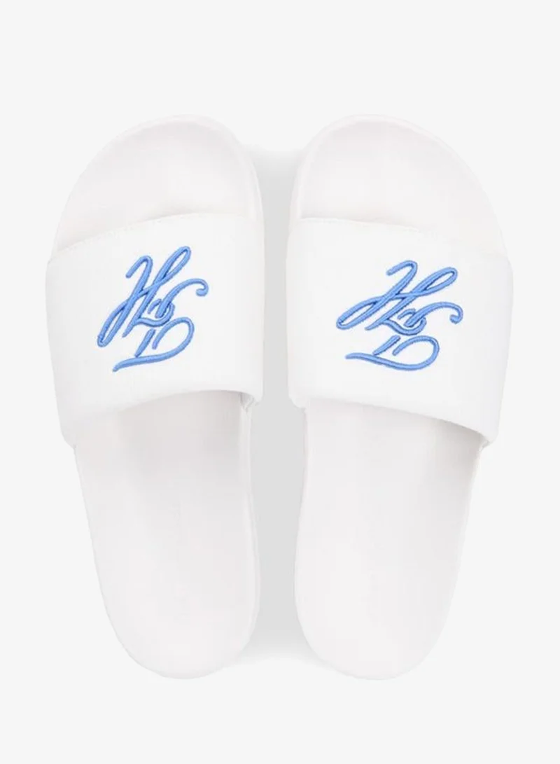 TOMMY HILFIGER  Th Embroidery Pool Slide for Men | Best Price UAE