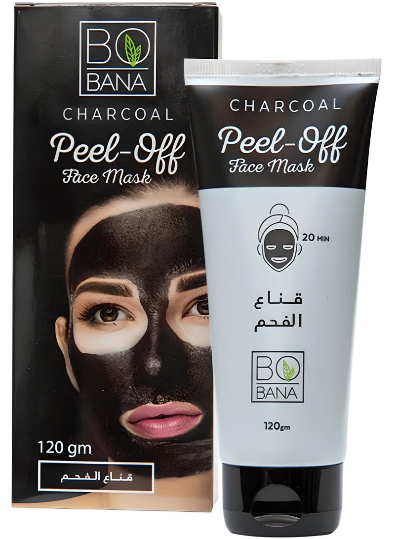 بوبانا ماسك الفحم القابل للتقشير للوجه  120جم - Image 1