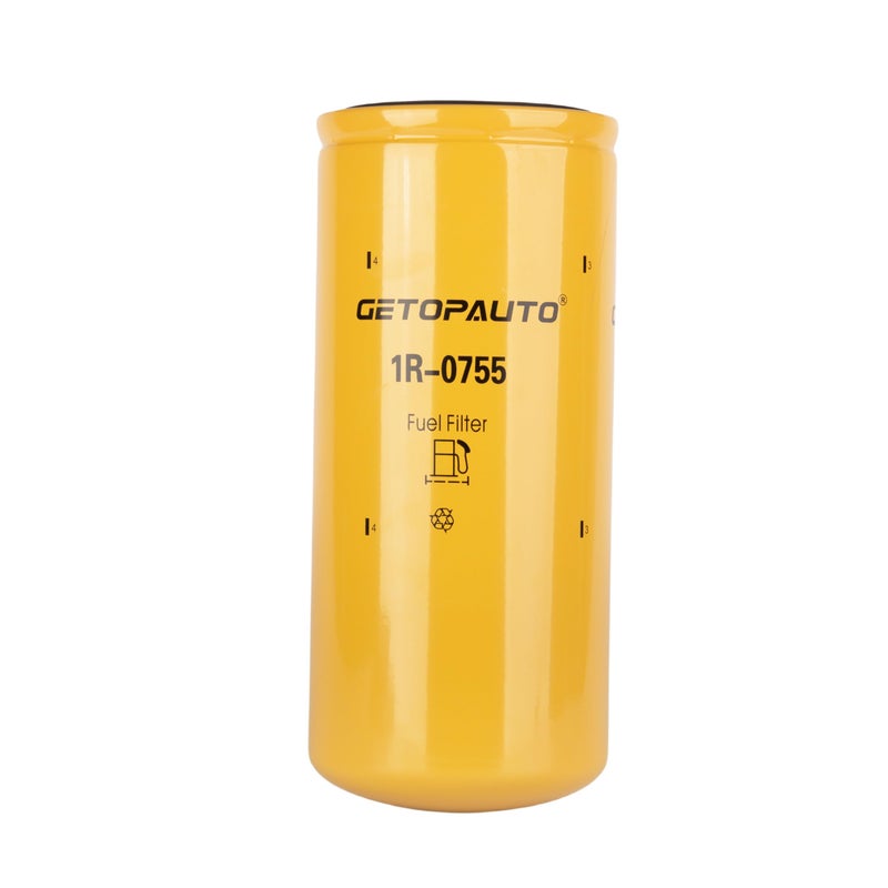 GETOPAUTO 1R0755 1R0755 Fuel Filter Compatible with Caterpillar CAT E325CD E330CD E336CD excavator C44 engine
