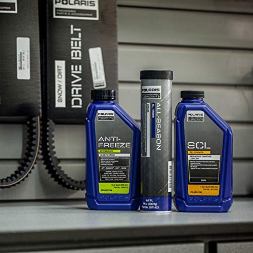 Polaris Antifreeze Coolant 50/50 Premix Extended Life for Snowmobile Off Road Aluminum Cooling Systems, Compatible With 2 & 4 Stroke Engine, Boil Over & Freeze Protection, 1 Quart - Part 2880514 - Image 5