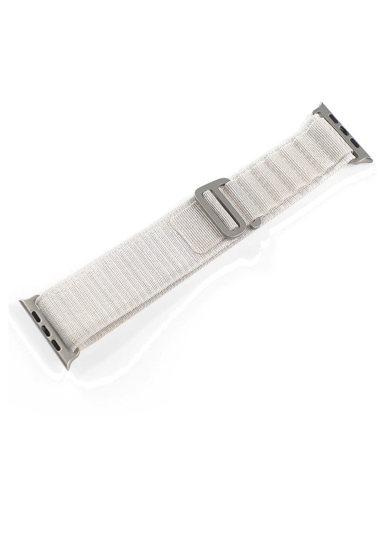 Replacement band compatible with Apple Watch new release white color size 45/49mm