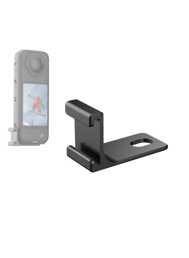 Cold Shoe Mount Extension Bracket for Insta360 X4 Action Camera Tripod Mount Adapter Base with 1/4 Interface and Cold Shoe Interface - Image 2