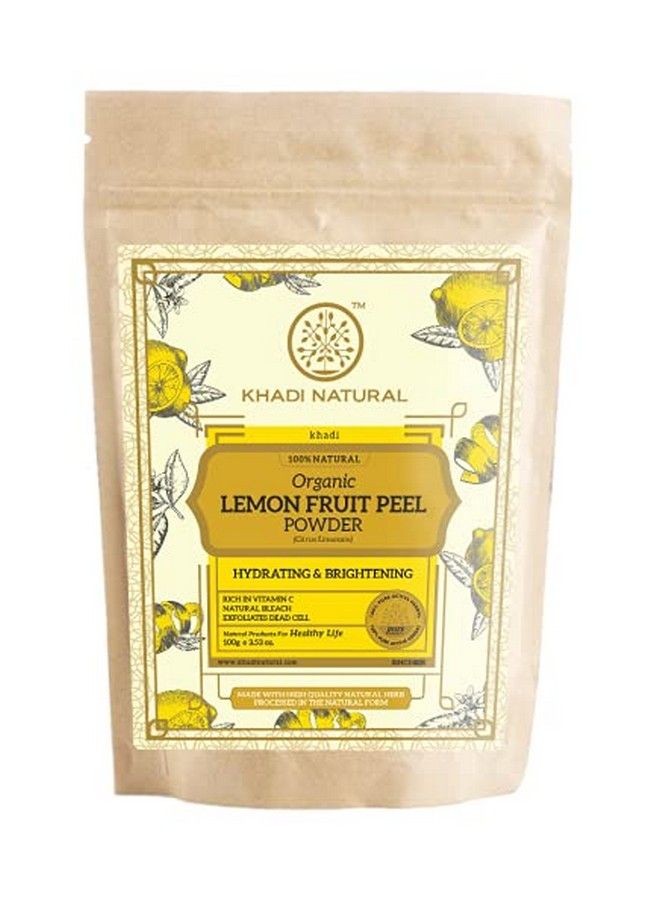 Khadi Natural Organic Powder Pack Of 3 (Lemon + Fenugreek + Brahmi) (Net Qt. 3X100) 300Gm - Image 3