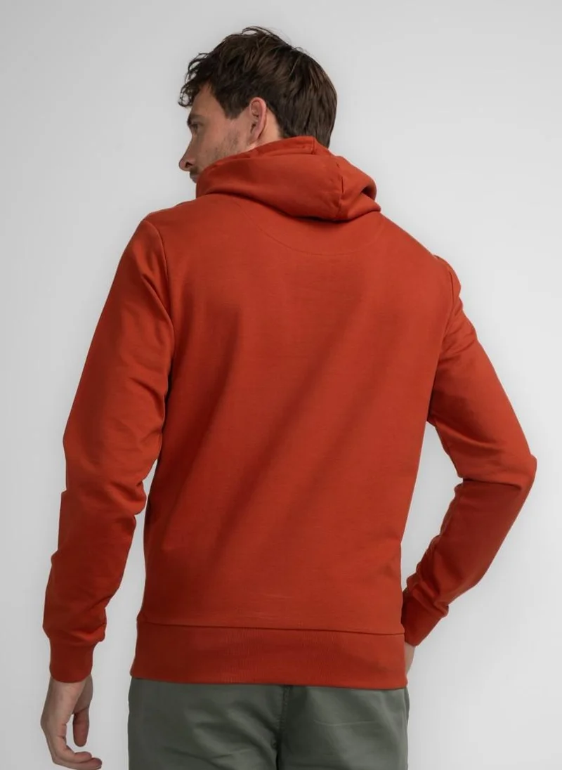 بترول اندستريز كنزة رجالي بغطاء رأس