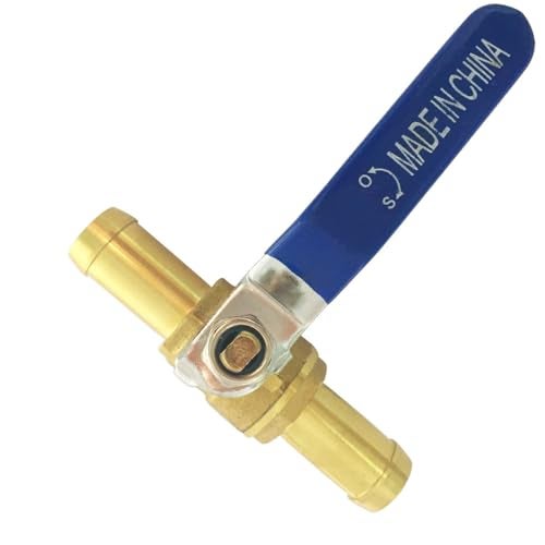 Yoebor Metalwork Brass 5/8" Barb Valve for Heater Hose Shut off, High Temperature Resistance, 1 Pc - Image 4