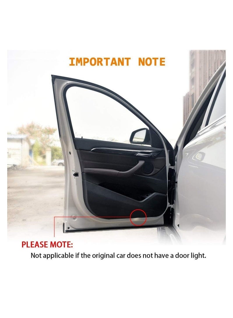 4 Pack LED Car Door Logo Light Projector for Lexus, Welcome Laser Lights Car Door Courtesy Lights 3D Logo Door Lights White LED Projector Lamps for RXESGXLSLXISGSRCUX Series Lexus Door Light - Image 5