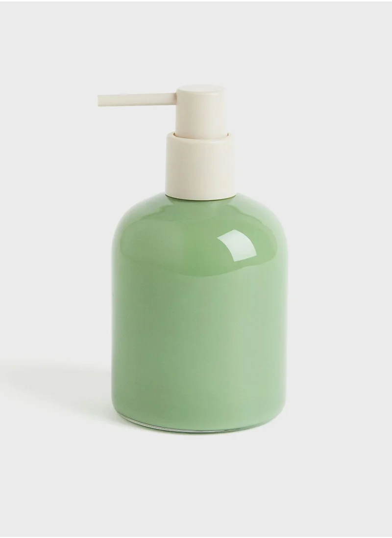 H&M Glass Soap Dispenser