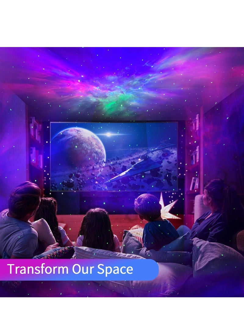 Astronaut Galaxy Projector, Durable Nebula Night Light, Portable LED Space Galaxy Lamp, Star Projector With Timer And Remote For Kids, Adults, Room Decor, (1pc, White)  - Image 4