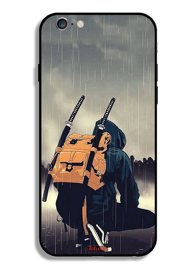 Tolwak - Apple iPhone 6/6s Protective Case Sword Samurai Digital Art - Image 1