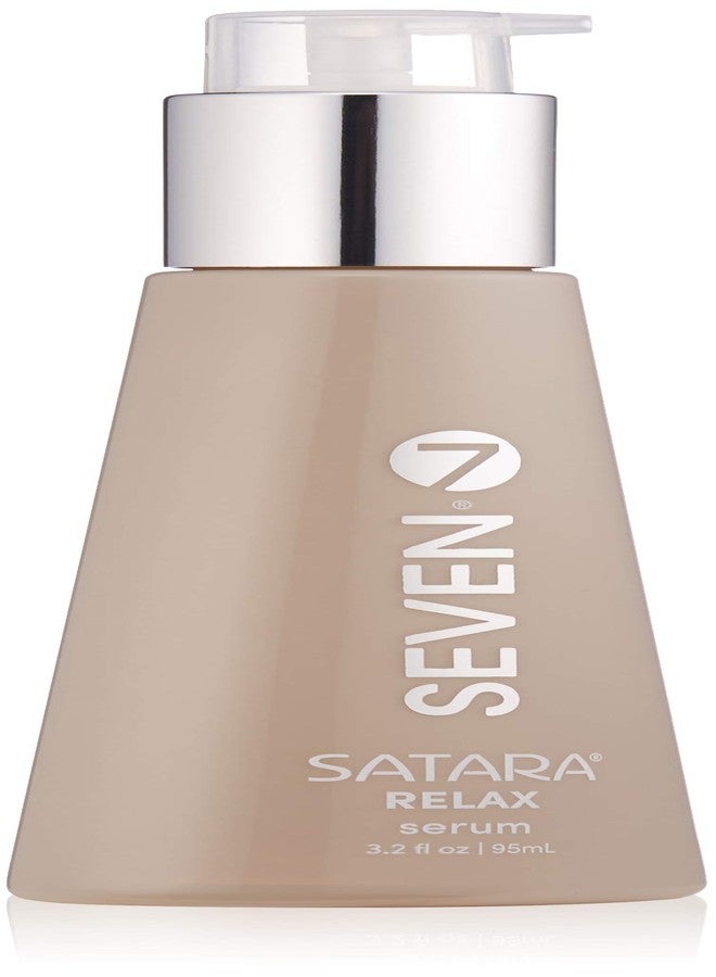 Seven سيروم ساتارا للاسترخاء من SEVEN للعناية بالشعر، زيت شعر للرجال والنساء، سيروم لتنعيم الشعر اللامع، المجعد، الجاف، التالف، حماية حرارية مضادة للتجاعيد مع إكليل الجبل والبابونج، صنع في الولايات المتحدة، 3.2 أونصة - Image 1