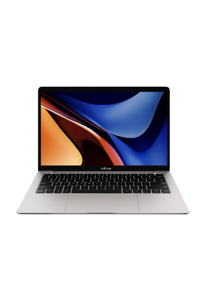 Infinix لابتوب InBook AirPro+ بشاشة 14 بوصة 120 هرتز، معالج Core i5-1334U - 16 جيجابايت رام - 512 جيجابايت SSD - ويندوز 11 هوم - إنجليزي وعربي - فضي + ساعة ذكية مجانية XW3E - Image 2