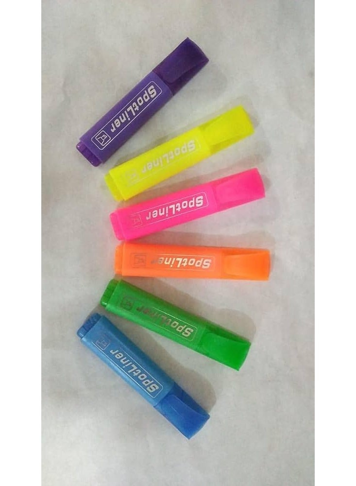 Spot Liner Highlighter Pen Set – 36 Fluorescent Colors - Image 3