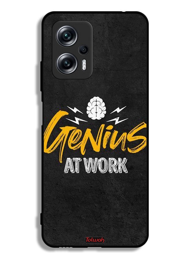 Tolwak Xiaomi Poco X4 GT Protective Case Cover Genius At Work - Image 2