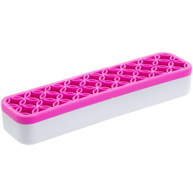 Anddyam Desktop Organizers Cosmetic Storage Box Desktop Storage Box Pink