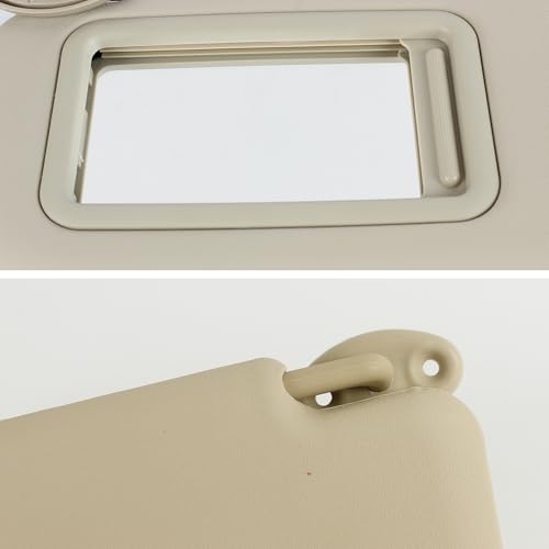 PEVAST [2014-2022 Toyota Vios/Yaris/Yarisativ Sedan/Hatch] Sun Visor Set Driver Left - OEM 74320-BZC61-E0 & 74310-BZC71-E0 - Direct Fit Replacement (Yaris 14-22 Left) - Image 5