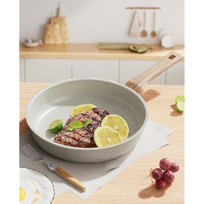 Zarmanuae Japanese Omelette Pan Egg Pan Tamagoyaki Nonstick Egg Frying Pan Healthy Granite Egg Skillet For Breakfast Pfoa  Ptfes Free Suitable For Gas Stove  Induction Cookware 28Cm - Image 3