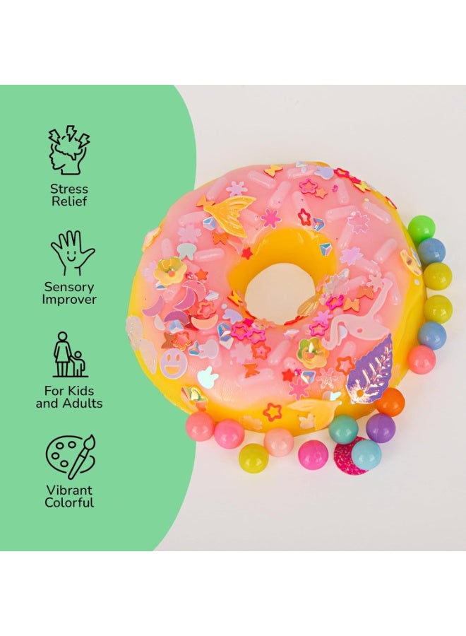 Winray 3 Pack Squishy Dessert Fidget Toys for Kids Adults, Super Soft Cookie, Donut, Waffle Stress Relief Toys - Image 5