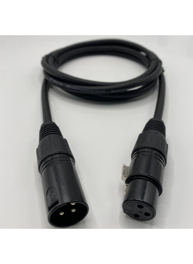 Canon Line Male-to-female Audio Line Microphone Line Canon Line XLR Balanced Audio Line Enping Wire-Color:Dark Brown Silver Caron-Length:φ6.0*1 M  - Image 4