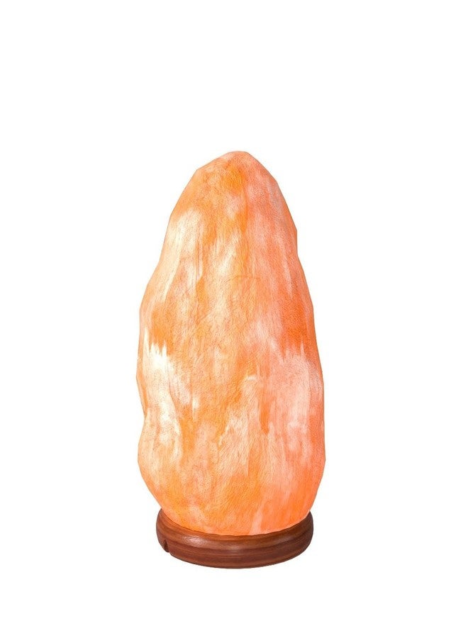 The Body Source Himalayan Salt Lamp | 8-10 in (7-11 lb) | Natural Salt Rock Lamp with Dimmer Switch & Wooden Base | Night Light & Bulb Replacement - Image 4